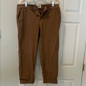 Folk Men's Tan Chinos